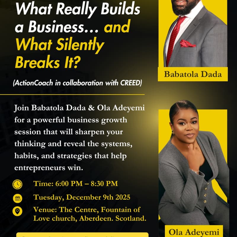 Cover Image for What really builds a business and what silently breaks it?