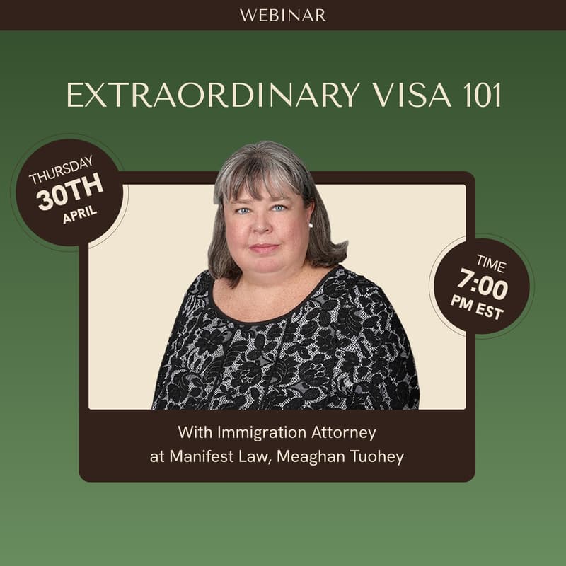 Cover Image for Extraordinary Visa 101 with an Immigration Attorney