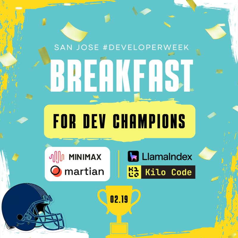 Cover Image for Breakfast of Dev Champions