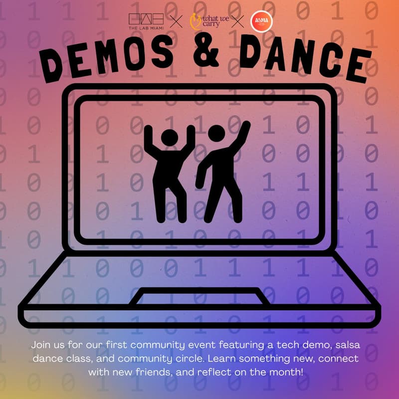 Cover Image for 🪩 Demos & Dance 🪩