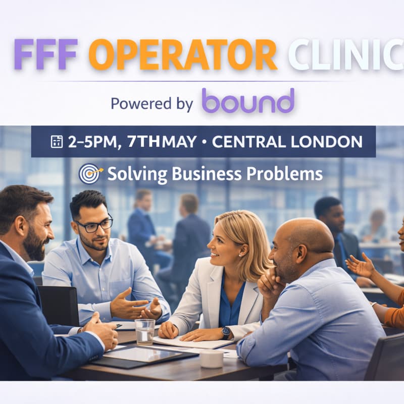 Cover Image for FFF Operator Clinic – Powered by Bound
