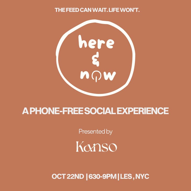 Cover Image for Here & Now: A Phone-Free Experience (NYC)