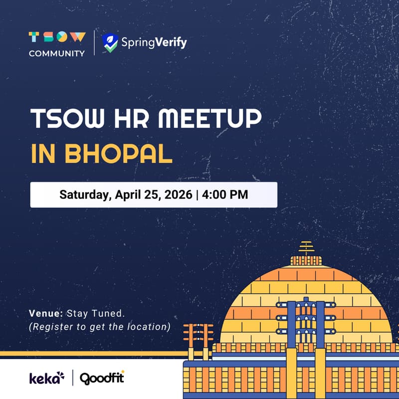 Cover Image for TSOW HR Meetup in Bhopal