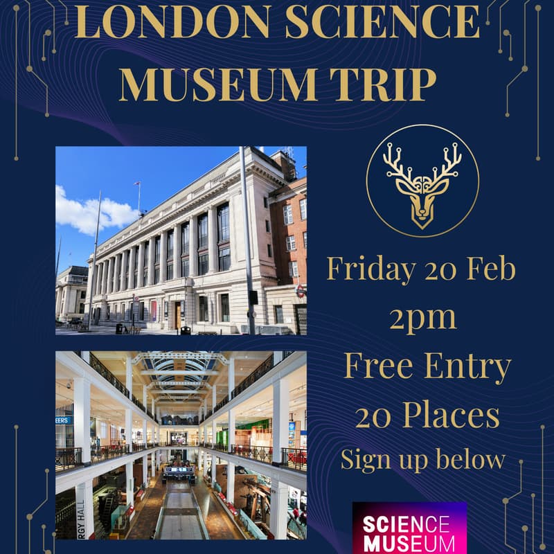 Cover Image for London Science Museum Trip with Surrey Neurotech
