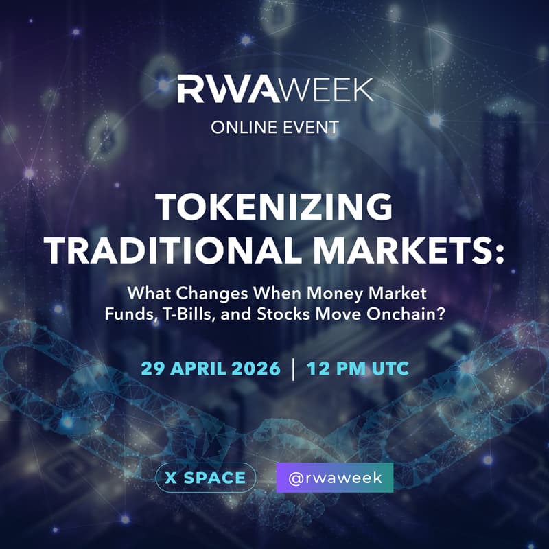 Cover Image for Tokenizing Traditional Markets: What Changes When Money Market Funds, T-Bills, and Stocks Move Onchain?