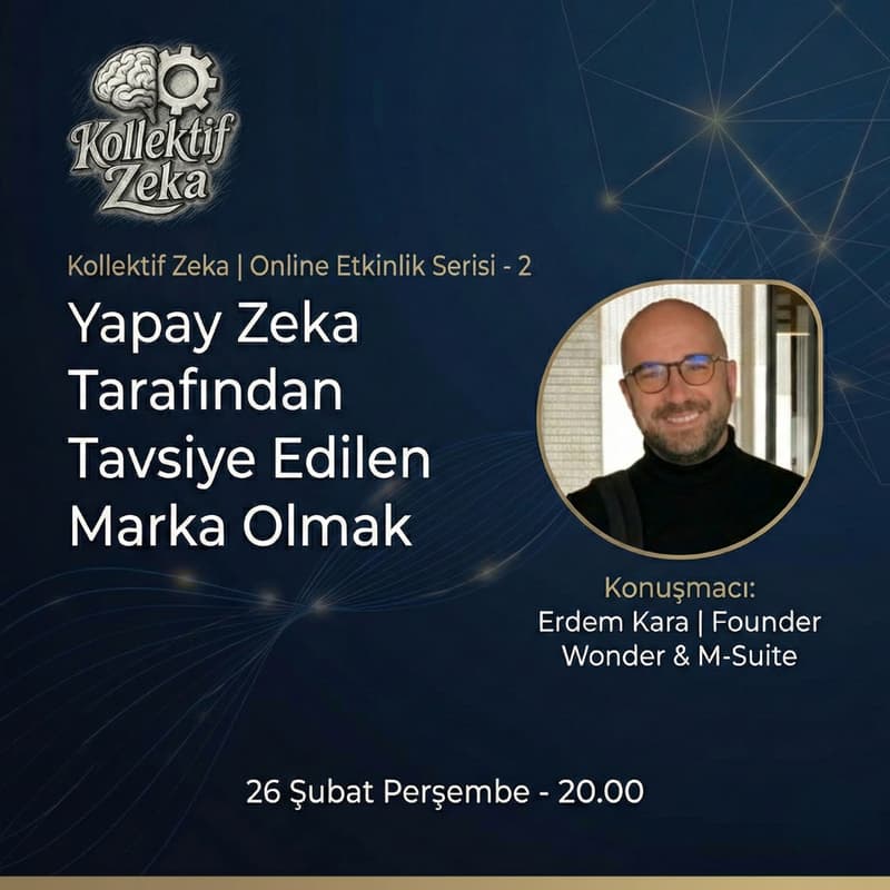 Cover Image for Yapay Zeka Tarafından Tavsiye Edilen Marka Olmak