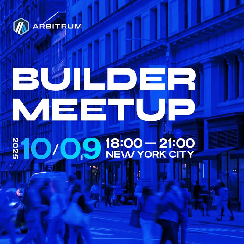 Cover Image for Arbitrum Builder Meetup