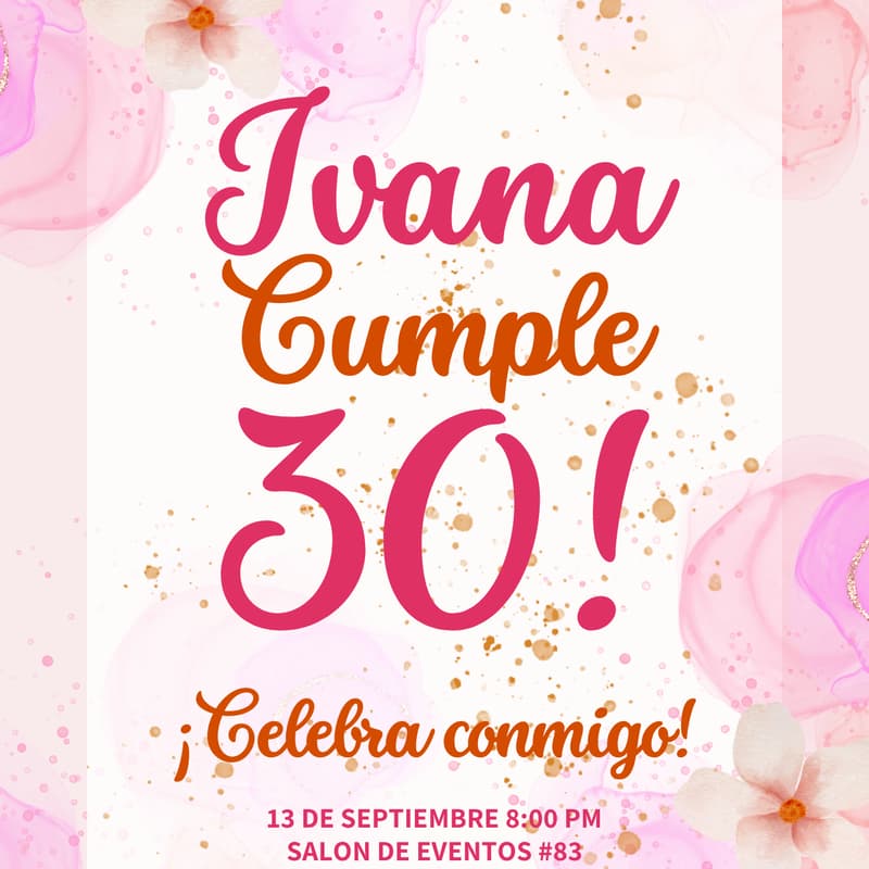 Foto de portada de Brindemos por mis 30s!