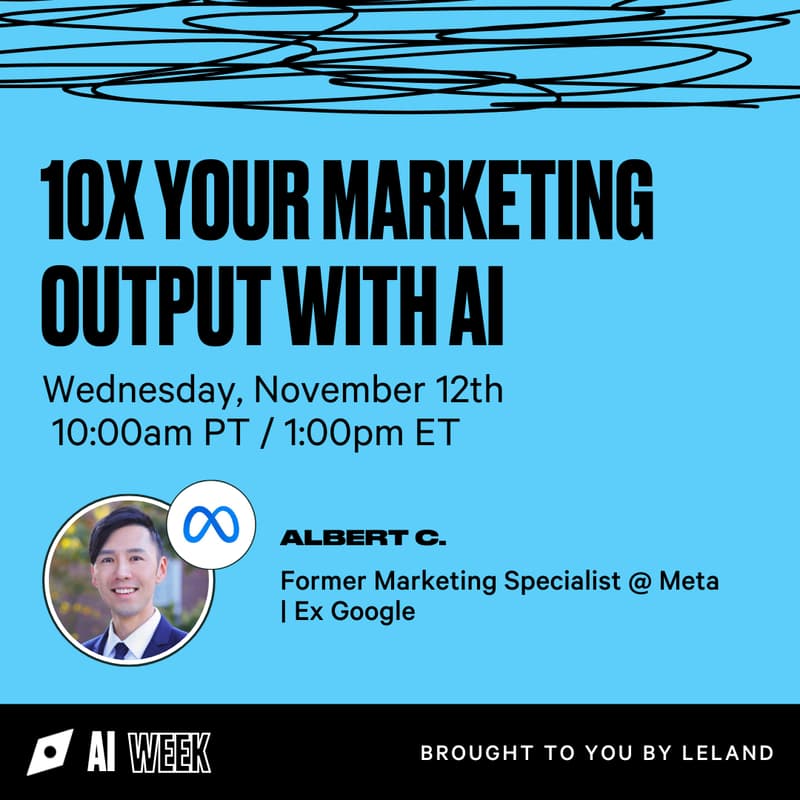 Cover Image for 10x Your Marketing Output with AI
