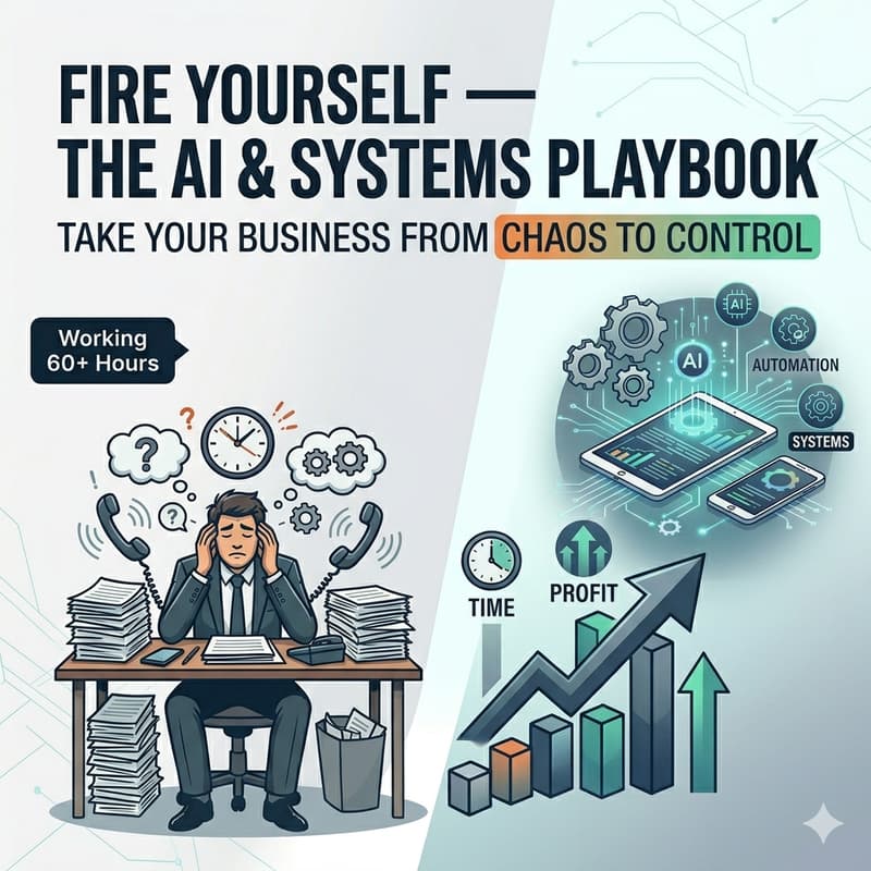 Cover Image for Fire Yourself — The AI & Systems Playbook