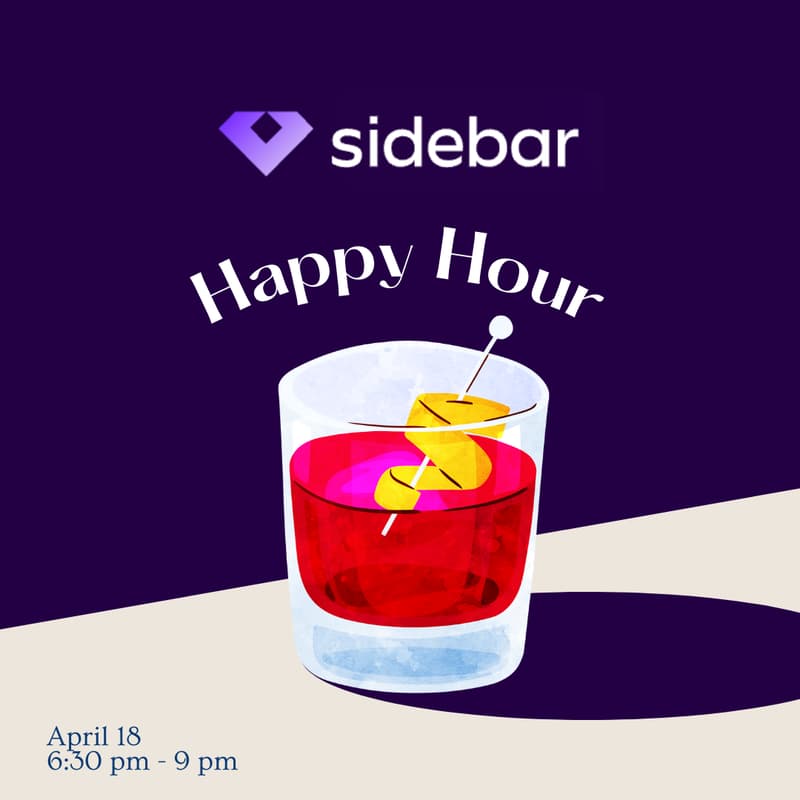 Cover Image for Sidebar Community Happy Hour