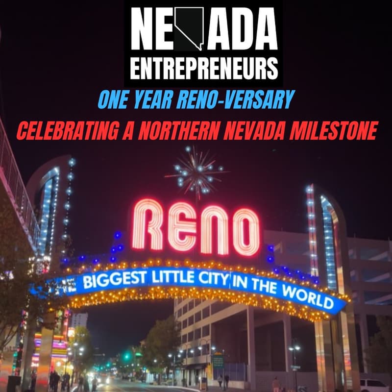 Cover Image for ONE YEAR RENO-VERSARY!