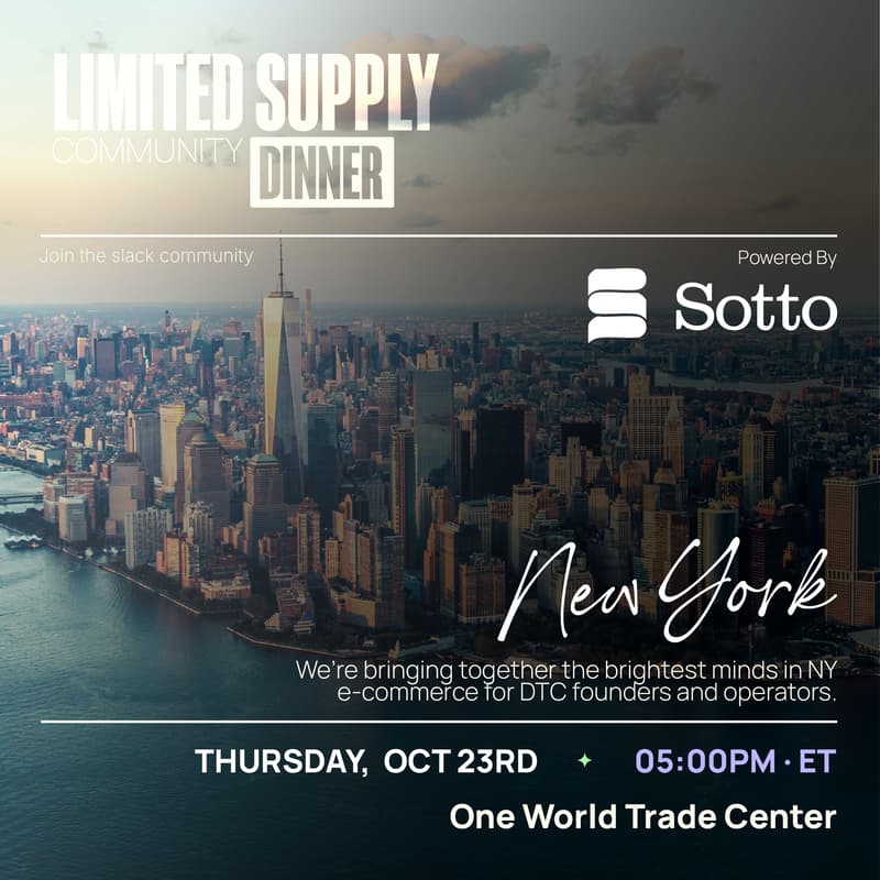 Cover Image for Limited Supply | New York Meetup