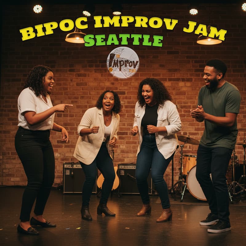 Cover Image for BIPOC Improv Jam: Seattle
