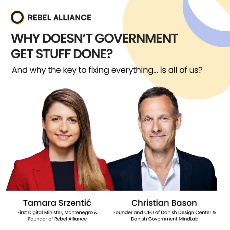Cover Image for Fireside Chat: Why doesn't government get stuff done?