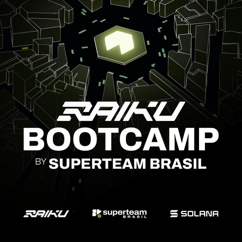 Cover Image for RAIKU Bootcamp by Solana Superteam Brasil - $2,000 in rewards