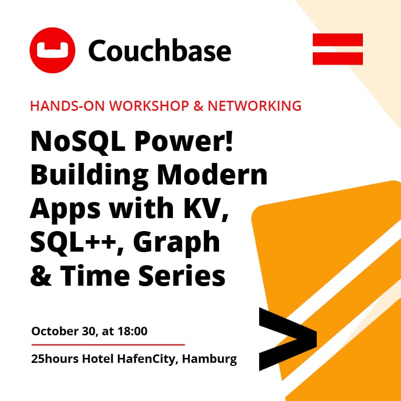 Cover Image for Hands-On Workshop & Networking NoSQL Power! Building Modern Apps with KV, SQL++, Graph & Time Series