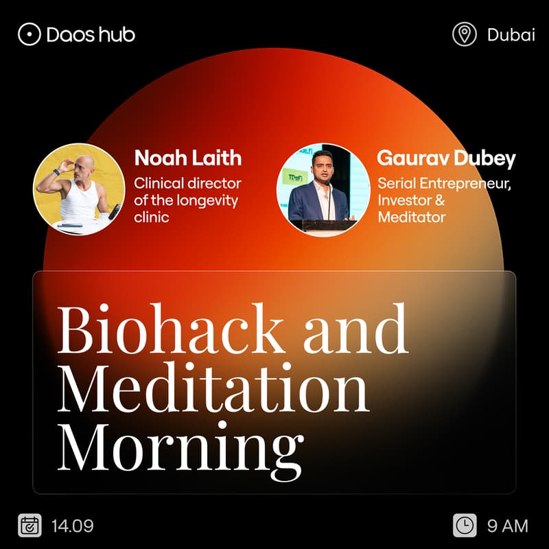 Cover Image for Biohack and Meditation Morning