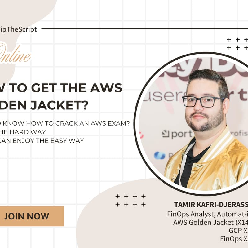 Cover Image for How to get the AWS Golden Jacket?