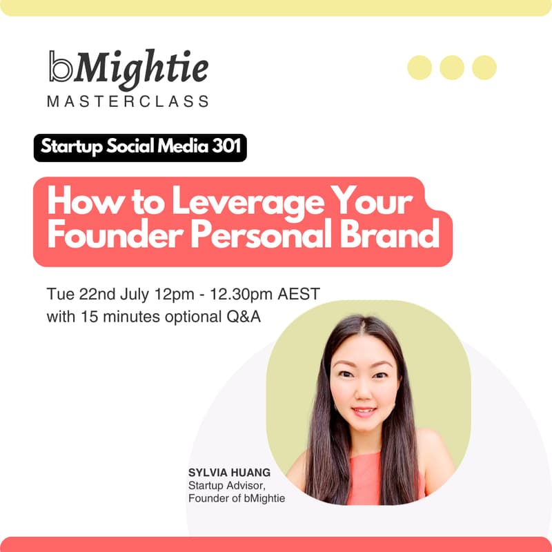 Cover Image for 💡 Startup Social Media 301: How to Leverage Your Founder Personal Brand