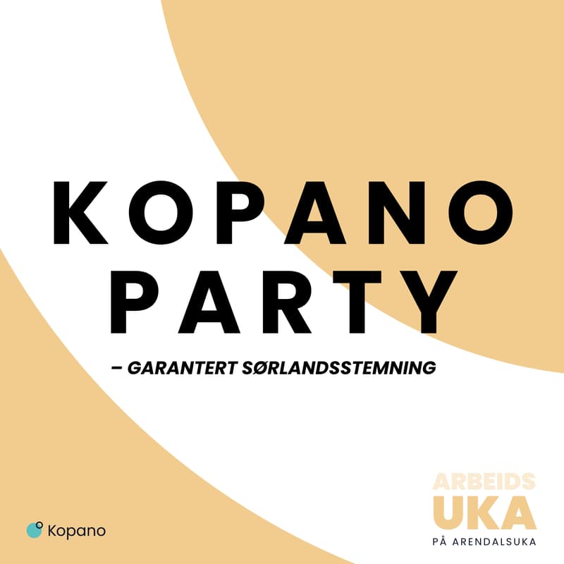 Cover Image for Kopano-party med garantert Sørlandssteming