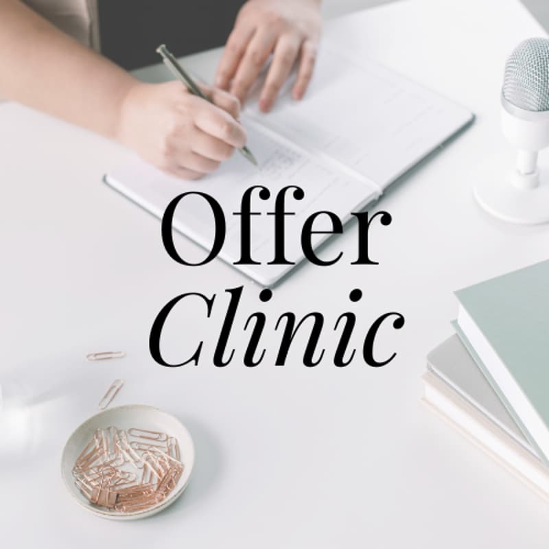 Cover Image for Offer Clinic - 8 Apr 2026