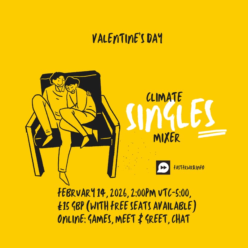 Cover Image for (DATE TBA) Climate SINGLES MIXER! (FREE seats available!)