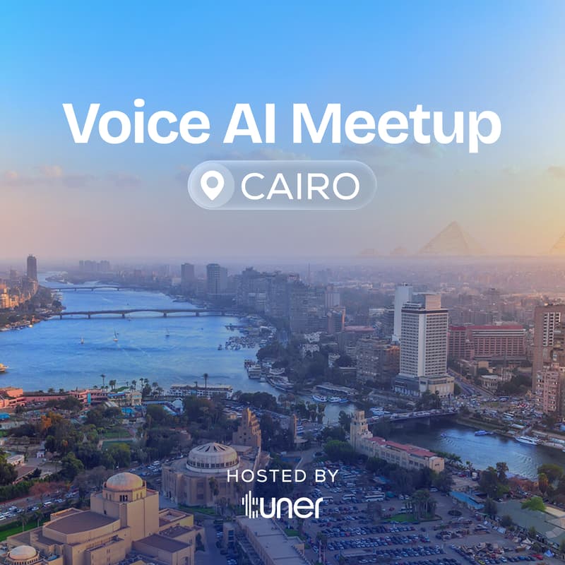 Cover Image for Voice AI Meetup in Cairo — by Tuner