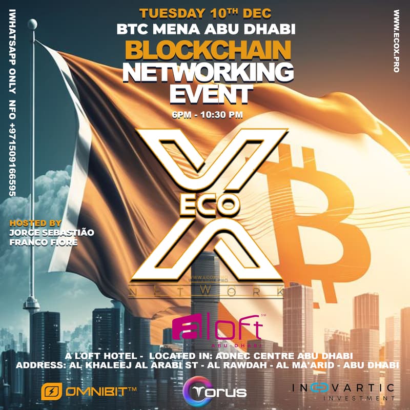 Cover Image for EcoX BTC Mena Abu Dhabi Meetup