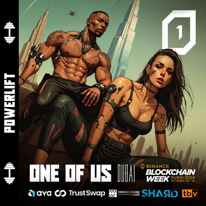 Cover Image for ONE OF US Lift // Aya, Trustswap, 071 Labs, Shard & TBV