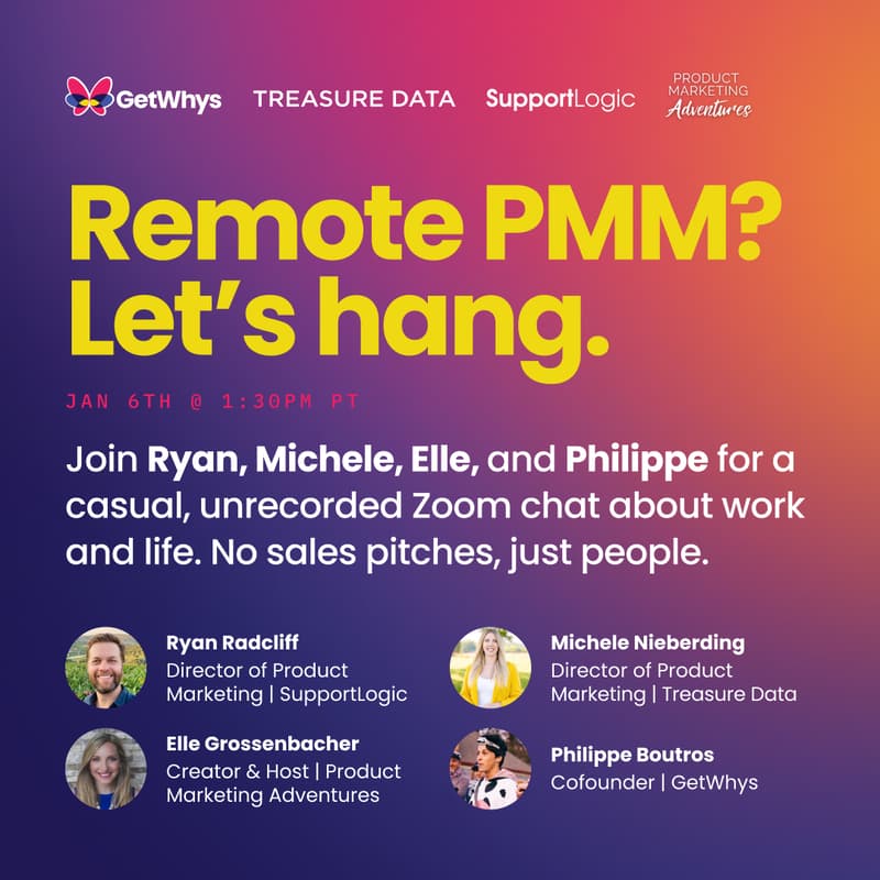 Cover Image for Remote PMM? Let's hang.