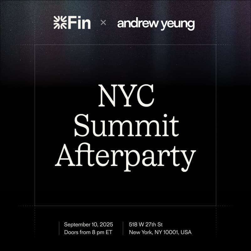Cover Image for NYC Summit Afterparty by Fin & Andrew Yeung