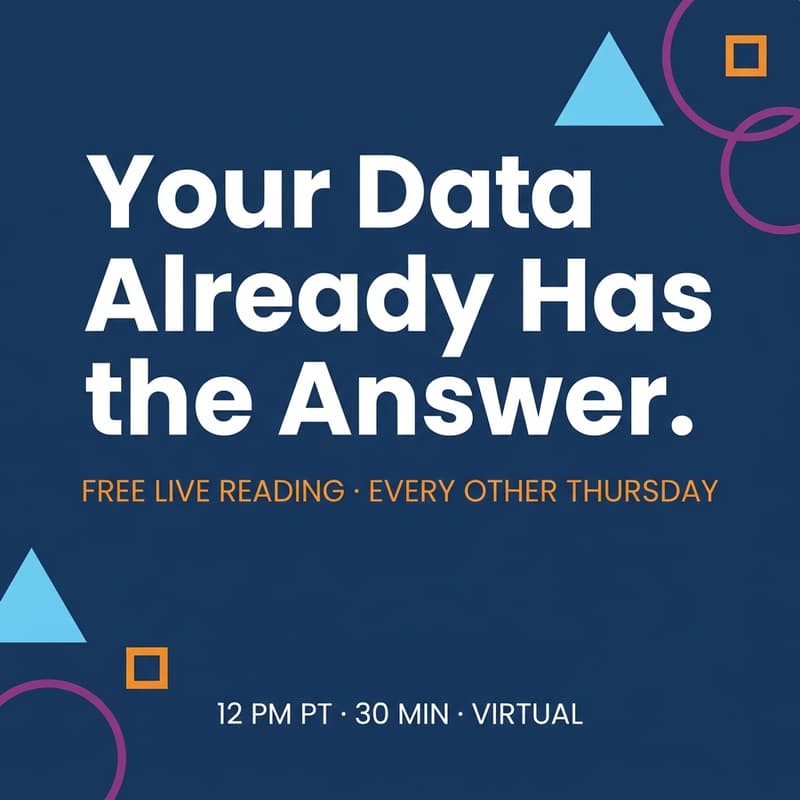 Cover Image for [Virtual] The Live Read — Free HumanOp® Workshop (Biweekly)