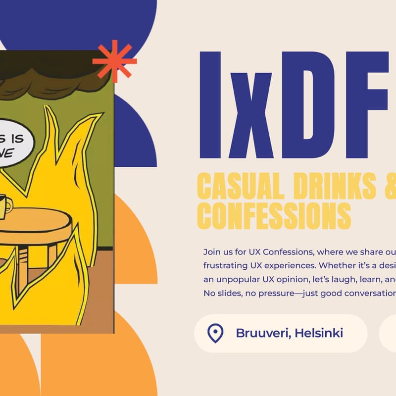 Cover Image for Casual Drinks & UX Confessions