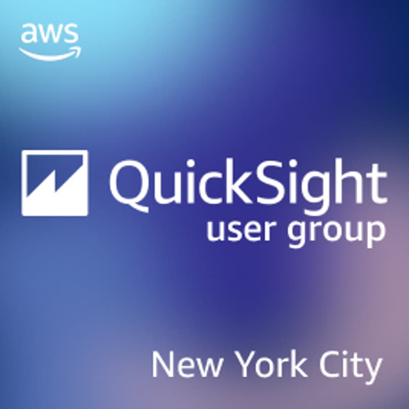 Cover Image for NYC QuickSight and Q User Group