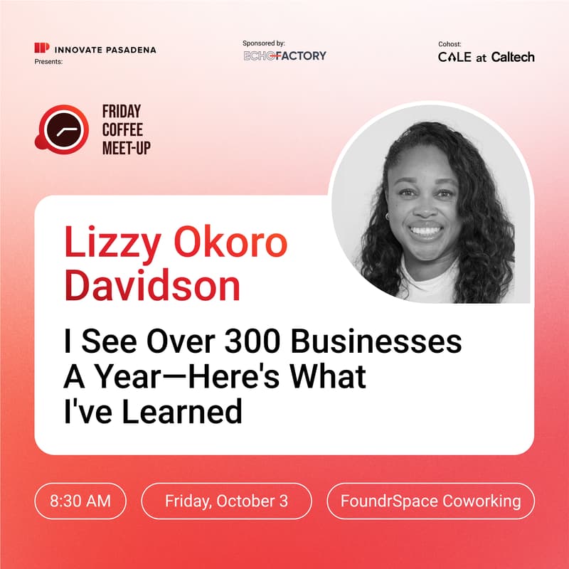 Cover Image for Lizzy Okoro Davidson - I See Over 300 Businesses A Year - Here's What I've Learned