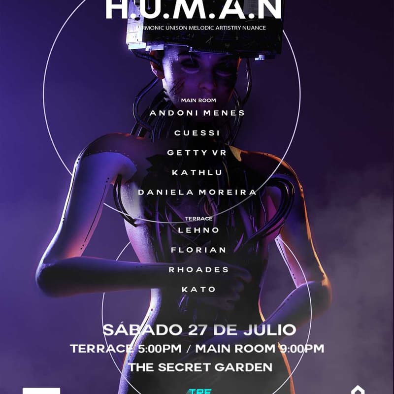 Foto de portada de H.U.M.A.N at SECRET GARDEN