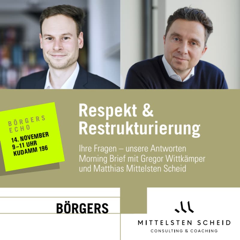 Cover Image for Respekt & Restrukturierung