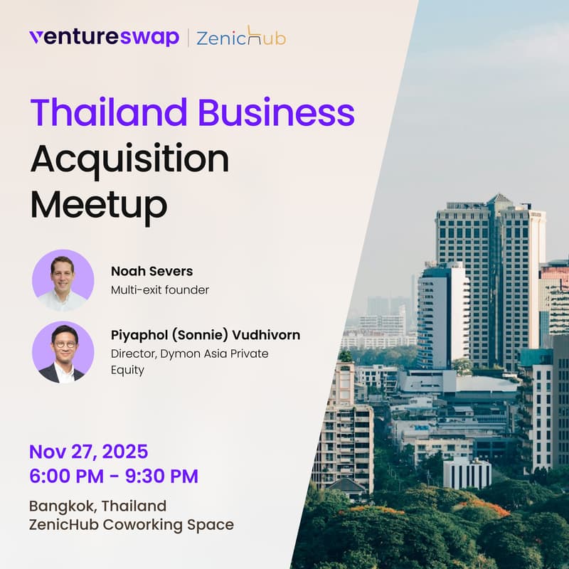 Cover Image for Thailand Business Acquisition Meetup