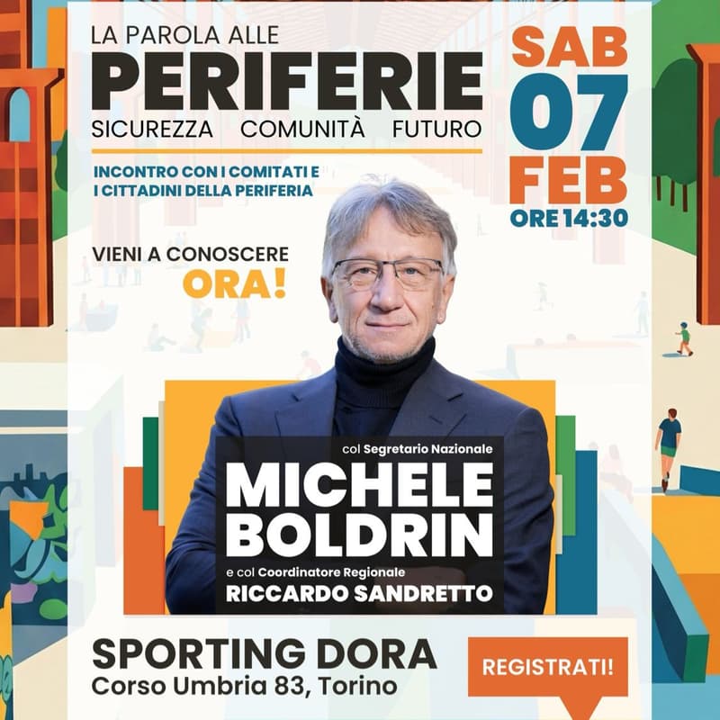 Cover Image for ORA! Piemonte - La Parola alle Periferie - con Michele Boldrin