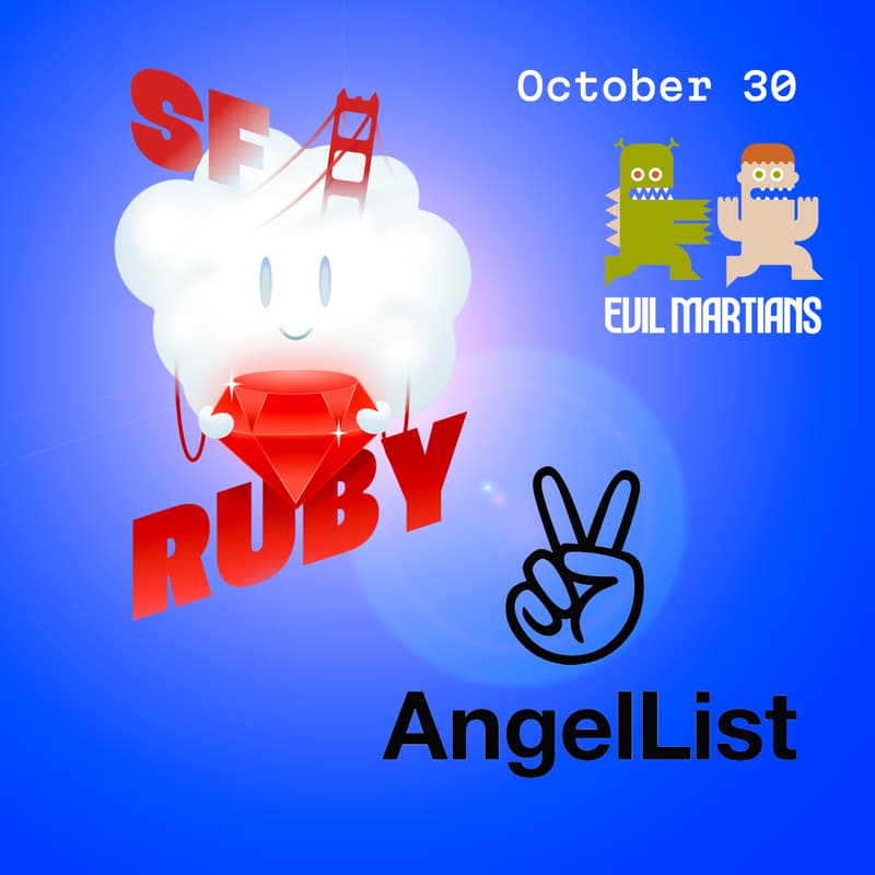 Cover Image for SF Ruby Meetup, October @ AngelList