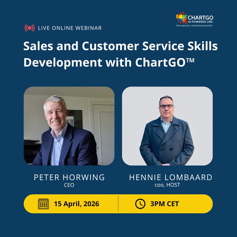Cover Image for Sales and Customer Service Skills Development with ChartGO™