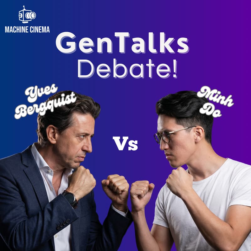 Cover Image for Machine Cinema GenTalks: A Debate! between Yves Bergquist and Minh Do