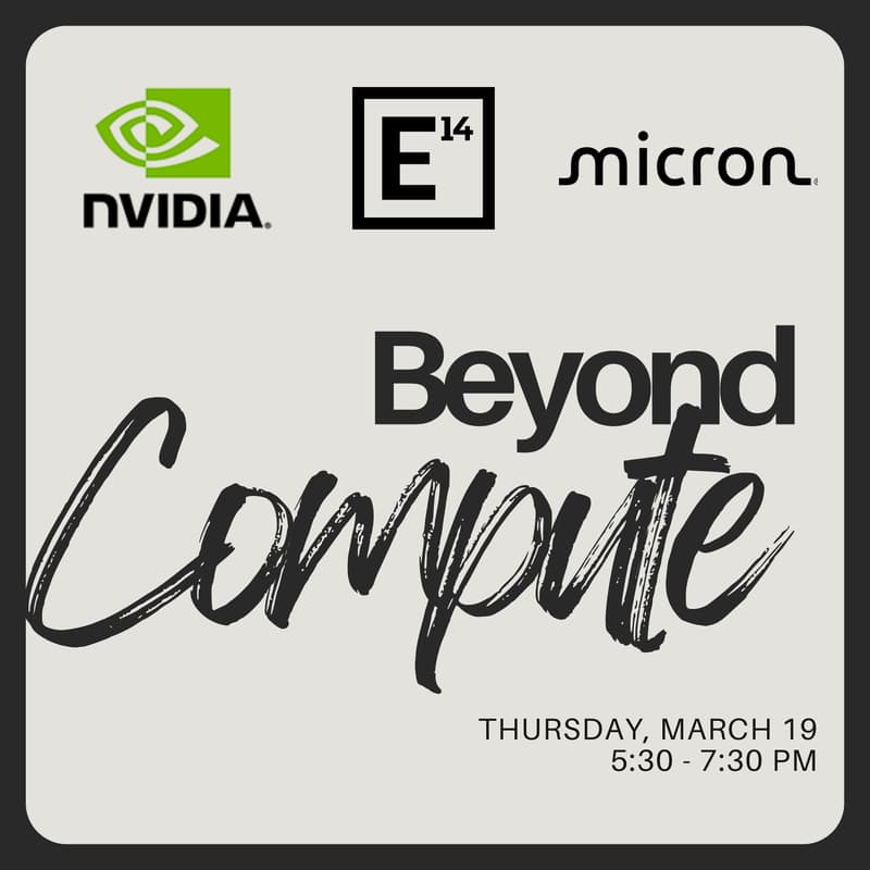 Cover Image for Nvidia Ventures, E14 Fund, Micron Ventures @ GTC