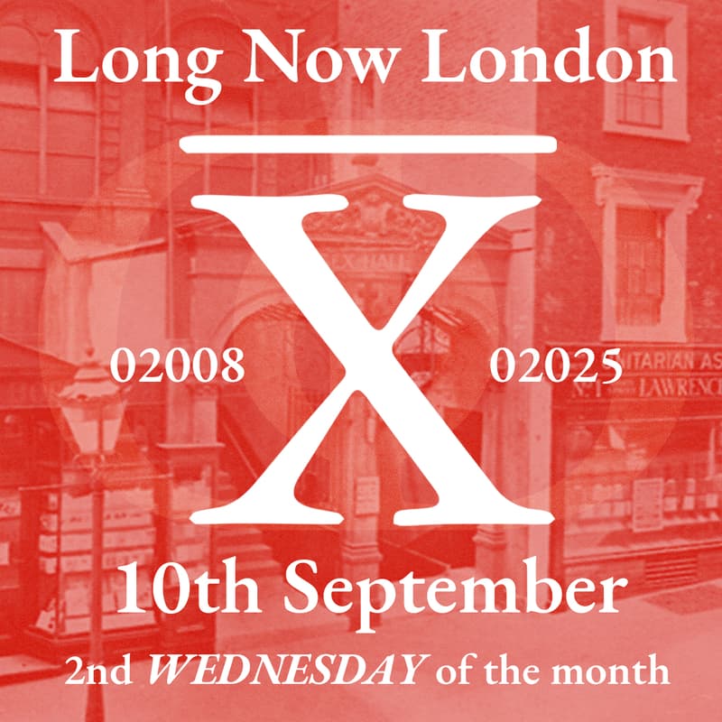Cover Image for Long Now London 2509 - What next?