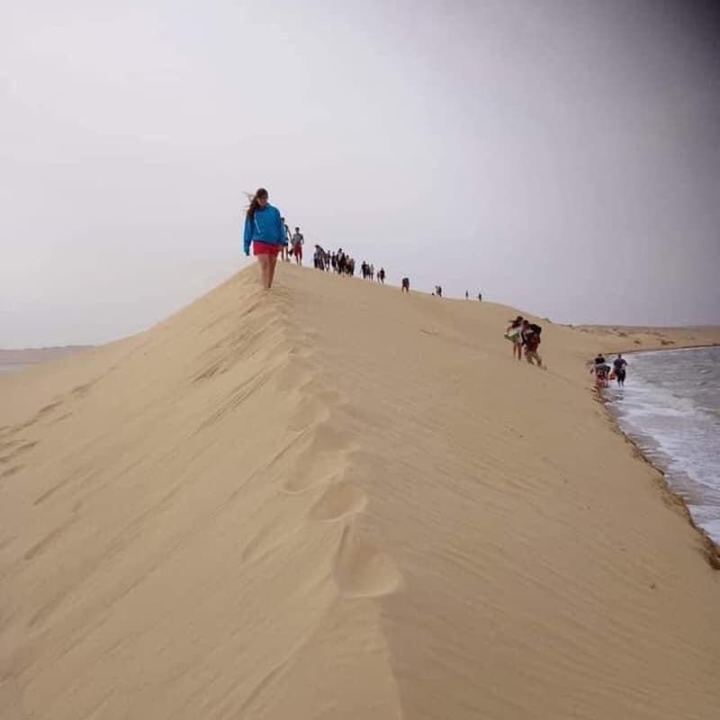 Cover Image for جزيرة القرن الذهبي ومغامرة مزارات الفيوم وتخييم محمية قارون - Adventure EL Fayoum & Camping