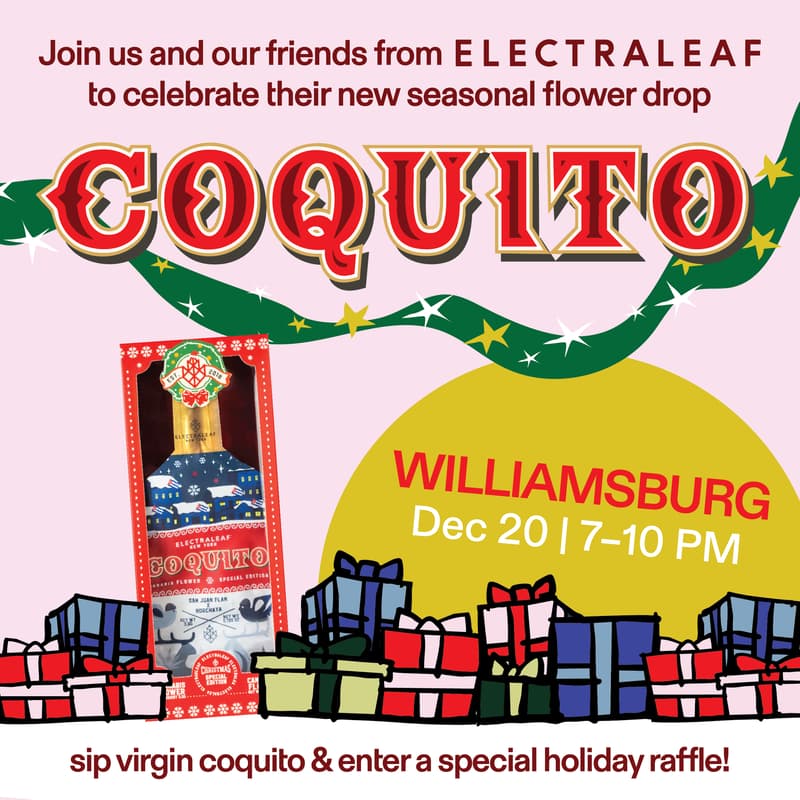 Cover Image for Coquito with Electraleaf at Gotham Williamsburg