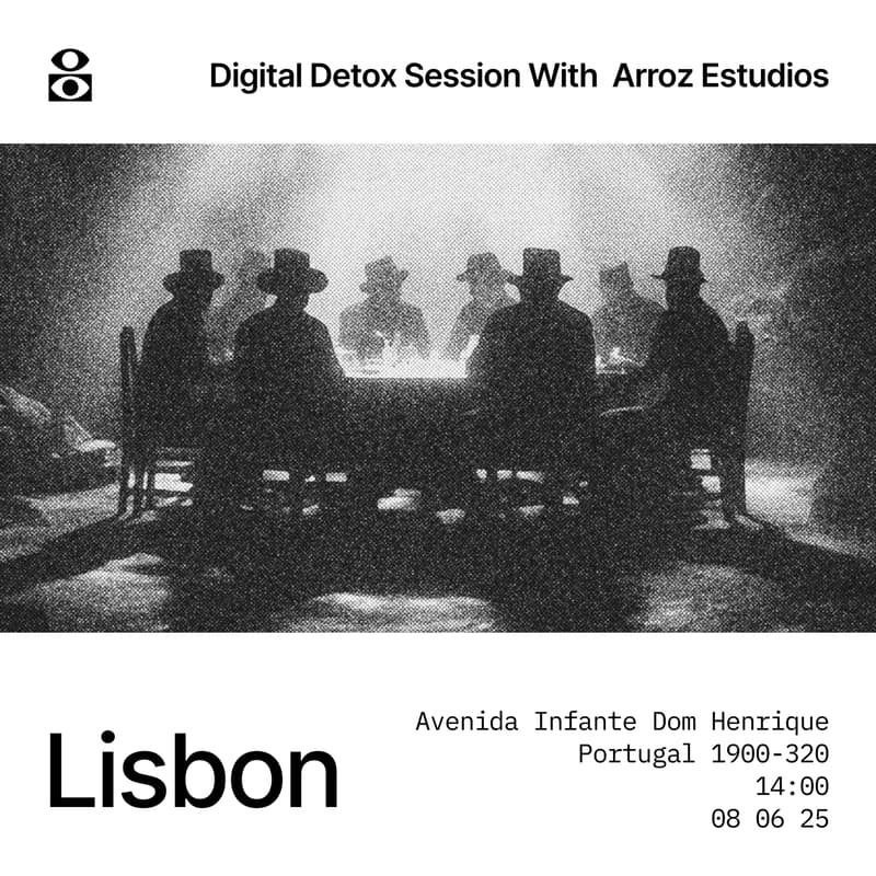 Cover Image for Logos Circle Lisbon: Digital detox session at Arroz Estúdios