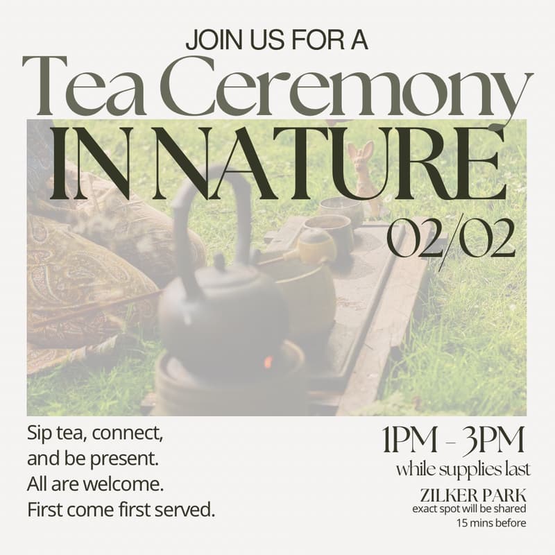 Cover Image for Tea Ceremony In Nature 🍃