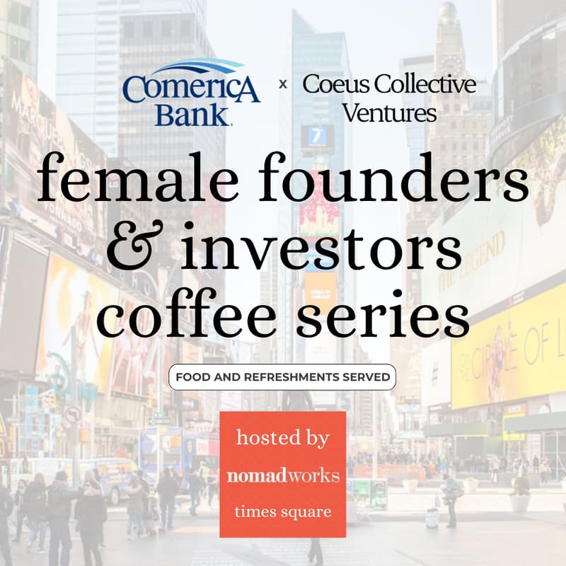 Cover Image for Female Founders & Investors Coffee Series